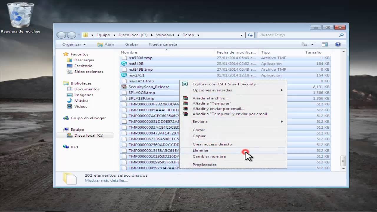 como eliminar o eliminar archivos no deseados archivos temporales y carpetas en windows 7 8 y 10
