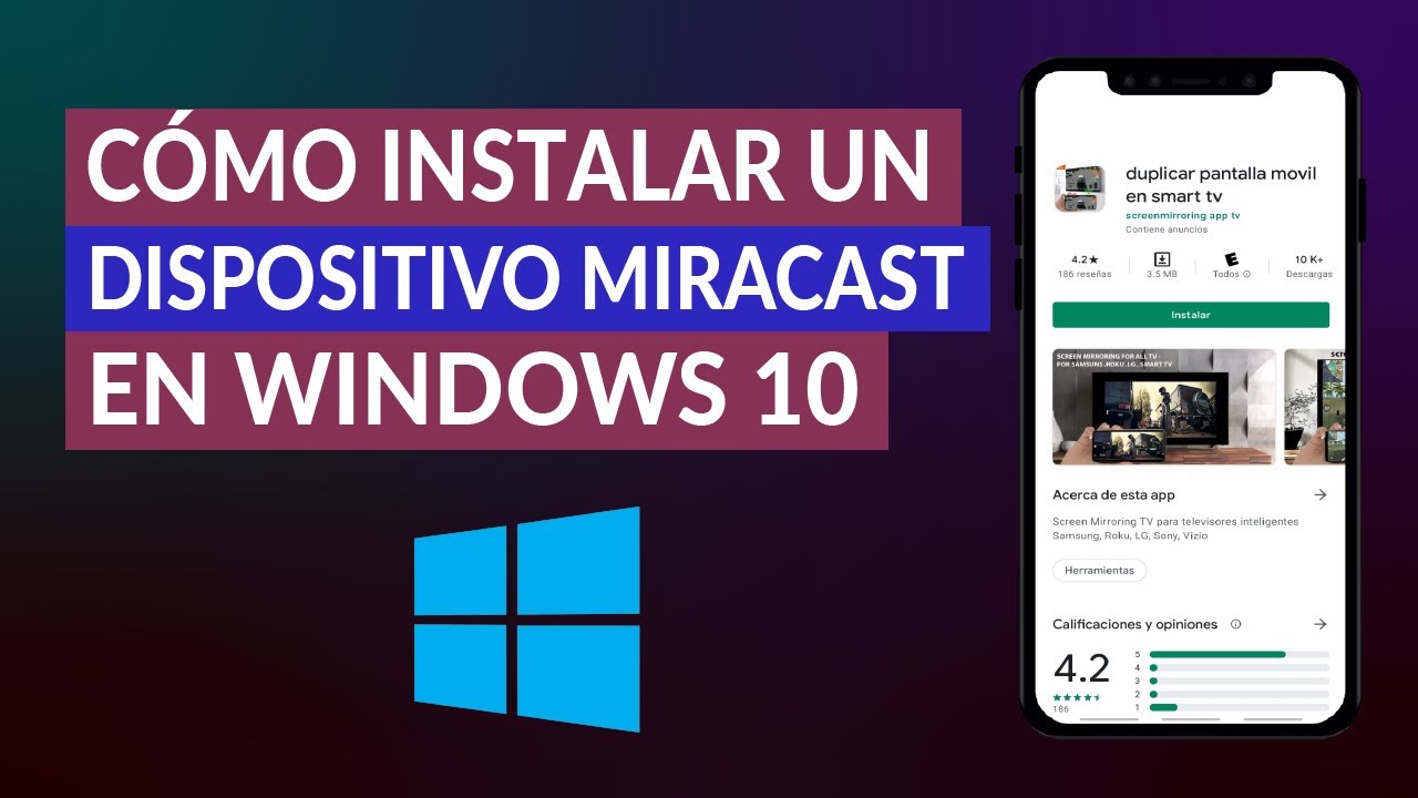 como instalar y conectar facilmente miracast en windows 10